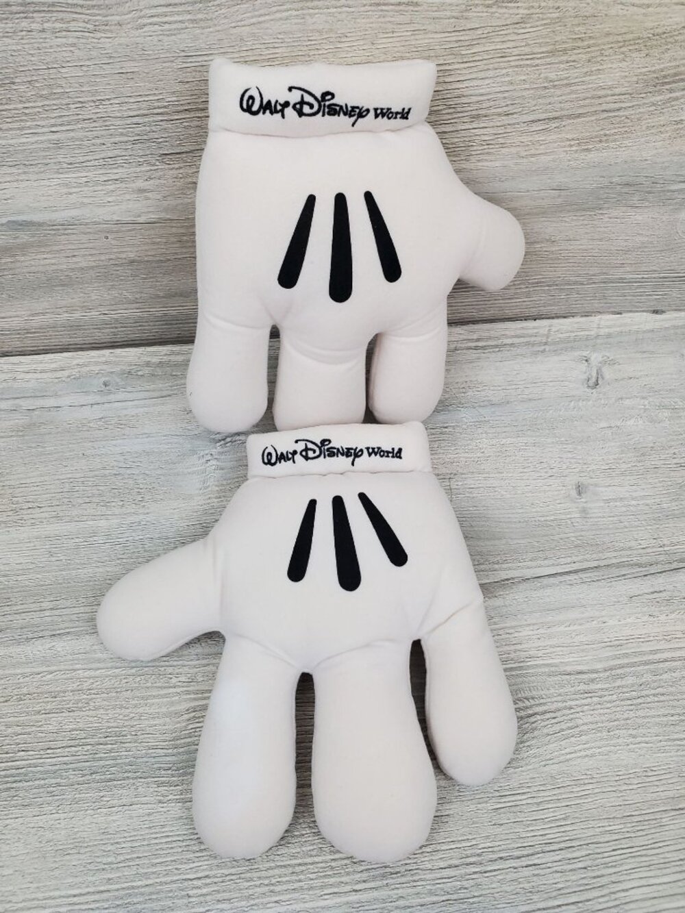 Walt Disney World Mickey Mouse plush adult costume gloves